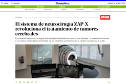 El ZAP-x de IRCA en prensa Revista Medica Planta Doce_1